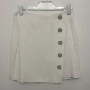 Causal/ work skirt with buttons.